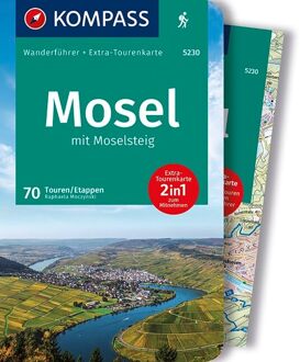 Wandelgids 5230 Kompass Wanderführer Mosel mit Moselsteig | Kompass