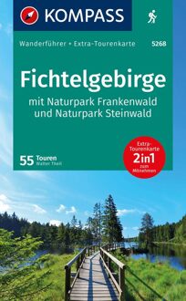 Wandelgids 5268 Kompass Wanderführer Fichtelgebirge mit Naturpark Frankenwald und Naturpark Steinwald | Kompass