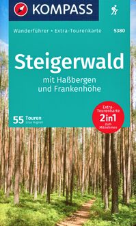 Wandelgids 5380 Kompass Wanderführer Steigerwald | Kompass