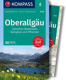 Wandelgids 5420 Kompass Wanderführer Oberallgäu | Kompass
