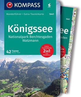 Wandelgids 5441 Kompass Wanderführer Königssee | Kompass