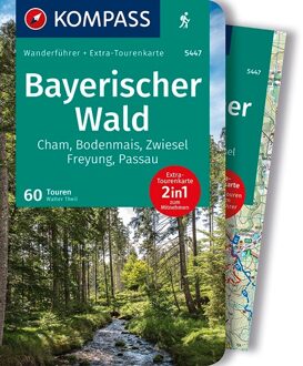 Wandelgids 5447 Kompass Wanderführer Bayerischer Wald - Beierse Woud | Kompass