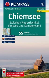 Wandelgids 5449 Kompass Wanderführer Chiemsee | Kompass