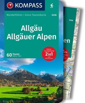 Wandelgids 5456 Kompass Wanderführer Allgäu - Allgäuer Alpen - Beieren | Kompass