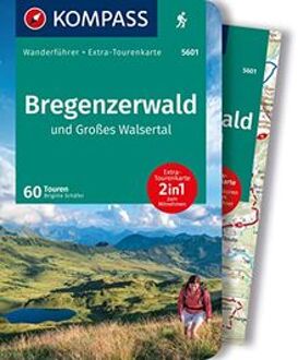 Wandelgids 5601 Kompass Wanderführer Bregenzerwald und Grosses Walsertal | Kompass
