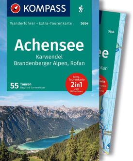Wandelgids 5654 Kompass Wanderführer Achensee - Karwendel | Kompass