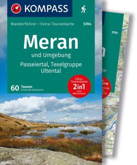 Wandelgids 5704 Kompass Wanderführer Meran und umgebung | Kompass