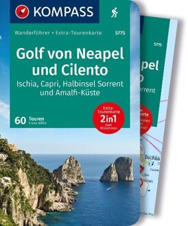 Wandelgids 5775 Kompass Wanderführer Golf von Neapel und Cilento | Kompass