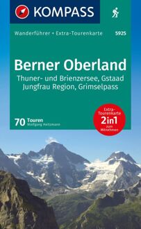 Wandelgids 5925 Kompass Wanderführer Berner Oberland | Kompass