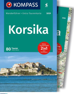 Wandelgids 5939 Kompass Wanderführer Korsika | Kompass