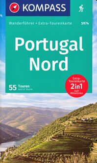 Wandelgids 5974 Kompass Wanderführer Portugal Nord - Noord | Kompass