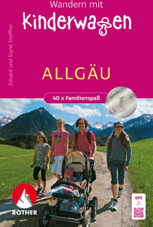 Wandelgids Allgäu wandern mit Kinderwagen | Rother Bergverlag