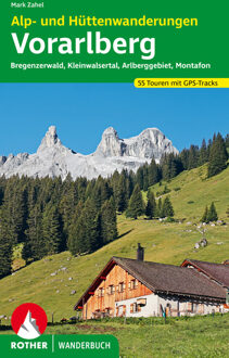 Wandelgids Alp- und Hüttenwanderungen Vorarlberg | Rother Bergverlag