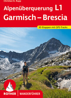 Wandelgids Alpenüberquerung L1 Garmisch - Brescia | Rother Bergverlag