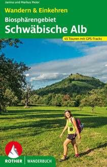 Wandelgids Biosphärengebiet Schwäbische Alb | Rother Bergverlag