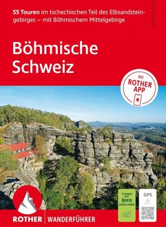 Wandelgids Böhmische Schweiz - Böhmisches Mittelgebirge (wf) 50T | Rother Bergverlag