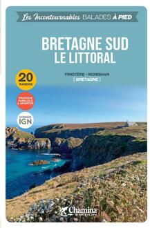 Wandelgids Bretagne Sud Le Littoral à pied Finisère-Morbihan | Chamina