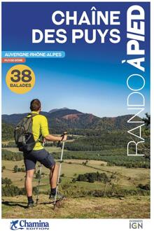 Wandelgids Chaîne des Puys 38 bal. à pied - Auvergne-Rhöne-Alpes | Chamina