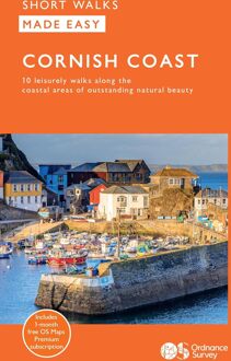 Wandelgids Cornish Coast 10 leisure walks | Ordnance Survey
