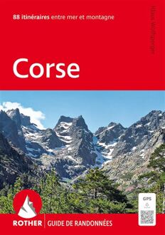 Wandelgids Corse (Franstalig) | Rother Bergverlag