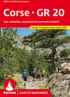 Wandelgids Corse GR20 (Franstalig) | Rother Bergverlag