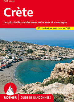 Wandelgids Crète (Franstalig) | Rother Bergverlag
