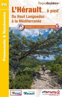 Wandelgids D034 Hérault à pied - du Haut Languedoc à la Méditerranée | FFRP