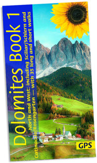 Wandelgids Dolomites Vol 1 - North and West | Sunflower books