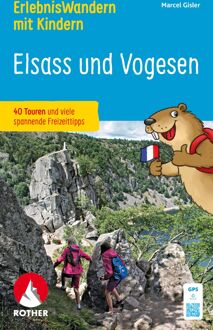 Wandelgids Elsass - Vogesen, Erlebniswandern mit Kindern | Rother Bergverlag