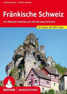 Wandelgids Fränkische Schweiz Oberem Maintal | Rother Bergverlag