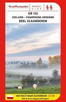 Wandelgids GR122 Zeeland Champagne Ardennen Vlaanderen | Grote Routepaden