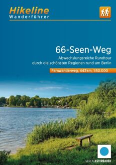 Wandelgids Hikeline 66 - Seen - die schönsten Regionen rund um Berlin | Esterbauer