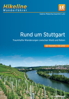 Wandelgids Hikeline Stuttgart rund um | Esterbauer