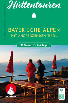 Wandelgids Hüttentouren Bayerische Alpen | Rother Bergverlag