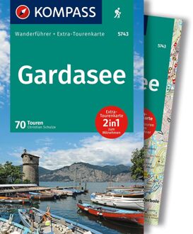 Wandelgids Kompass Wanderführer Gardasee | Kompass