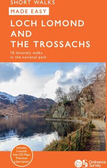 Wandelgids Loch Lomond and the Trossachs 10 leisure walks | Ordnance Survey