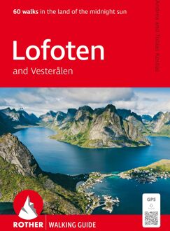 Wandelgids Lofoten and Vesteralen (Engelstalig) | Rother Bergverlag