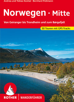 Wandelgids Norwegen Mitte - Noorwegen midden | Rother Bergverlag