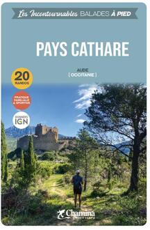 Wandelgids Pays Cathare à pied Aude occitanie | Chamina