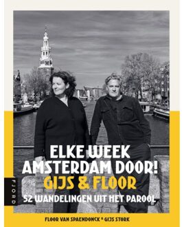 Wandelgids - Reisgids Elke week Amsterdam door! Gijs & Floor | Uitgeverij Fjord