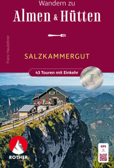 Wandelgids Salzkammergut Wandern zu Almen & Hütten | Rother Bergverlag