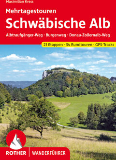 Wandelgids Schwäbische Alb Mehrtagestouren | Rother Bergverlag