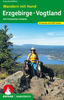 Wandelgids Wandern mit Hund Erzgebirge - Vogtland | Rother Bergverlag