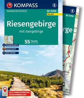 Wandelgids WF5996 Kompass Wanderführer Riesengebirge mit Isergebirge | Kompass