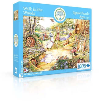 Wandeling in het Bos - 1000 stukjes multicolor