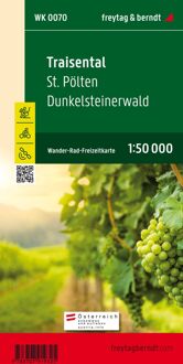 Wandelkaart 070 Traisental - Sankt Pölten - Dunkelsteinerwald | Freytag & Berndt