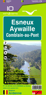 Wandelkaart 10 Aywaille | Mini-Ardenne
