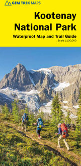 Wandelkaart 10 Kootenay National Park | Gem Trek Maps