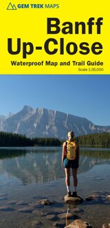 Wandelkaart 11 Banff Up-Close | Gem Trek Maps
