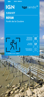 Wandelkaart 1332ET Royan / Forêt de la Coubre | IGN - Institut Géographique National